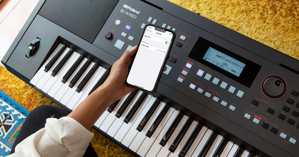 Roland EX50 Arranger Keyboard frontman.cz