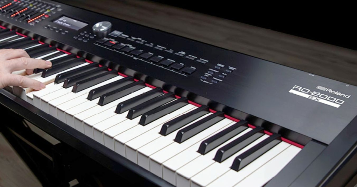 First Roland Rd Silver Vylepšená stage piana Roland RD-2000 EX a RD-88 EX | frontman.cz