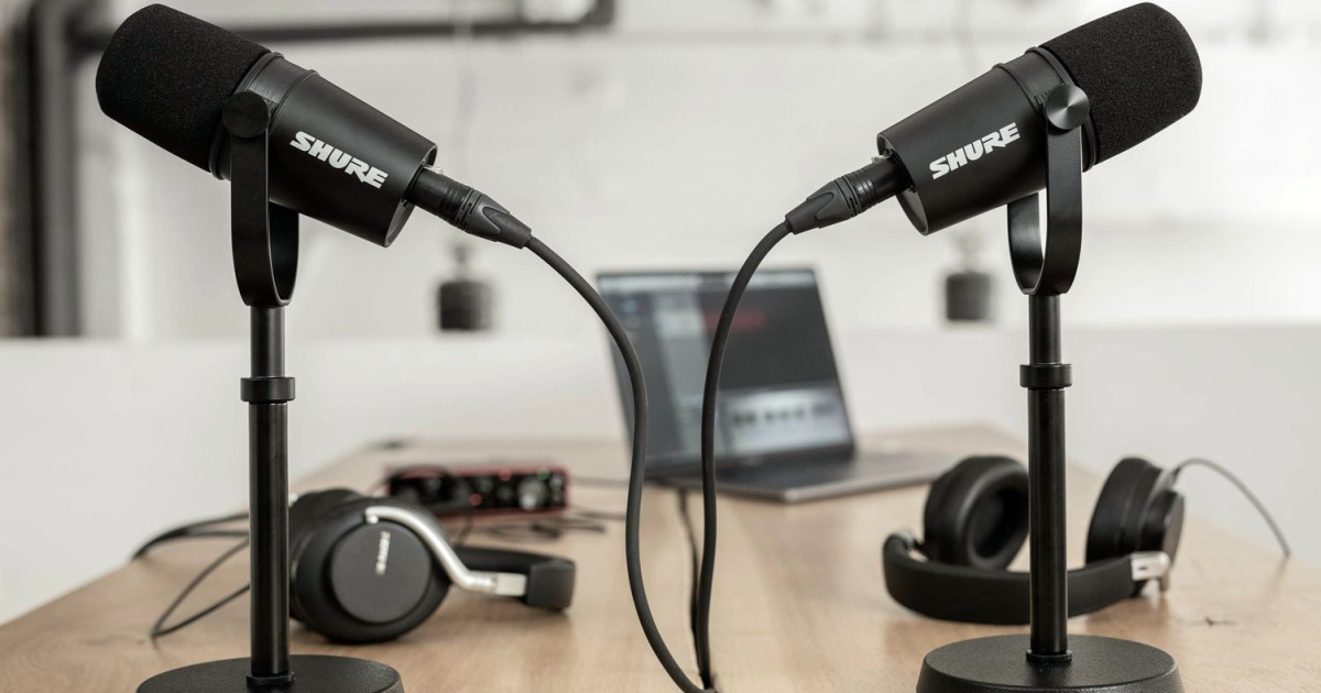 Micro xlr shure mv7x - Photo, audio & vidéo