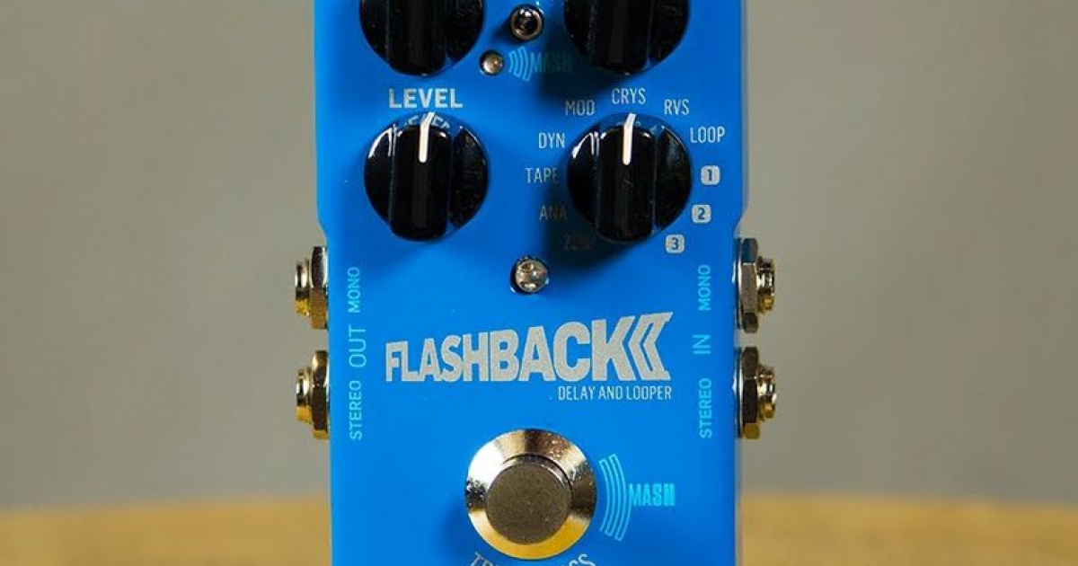 TCE Flashback 2 delay s funkcí MASH frontman.cz