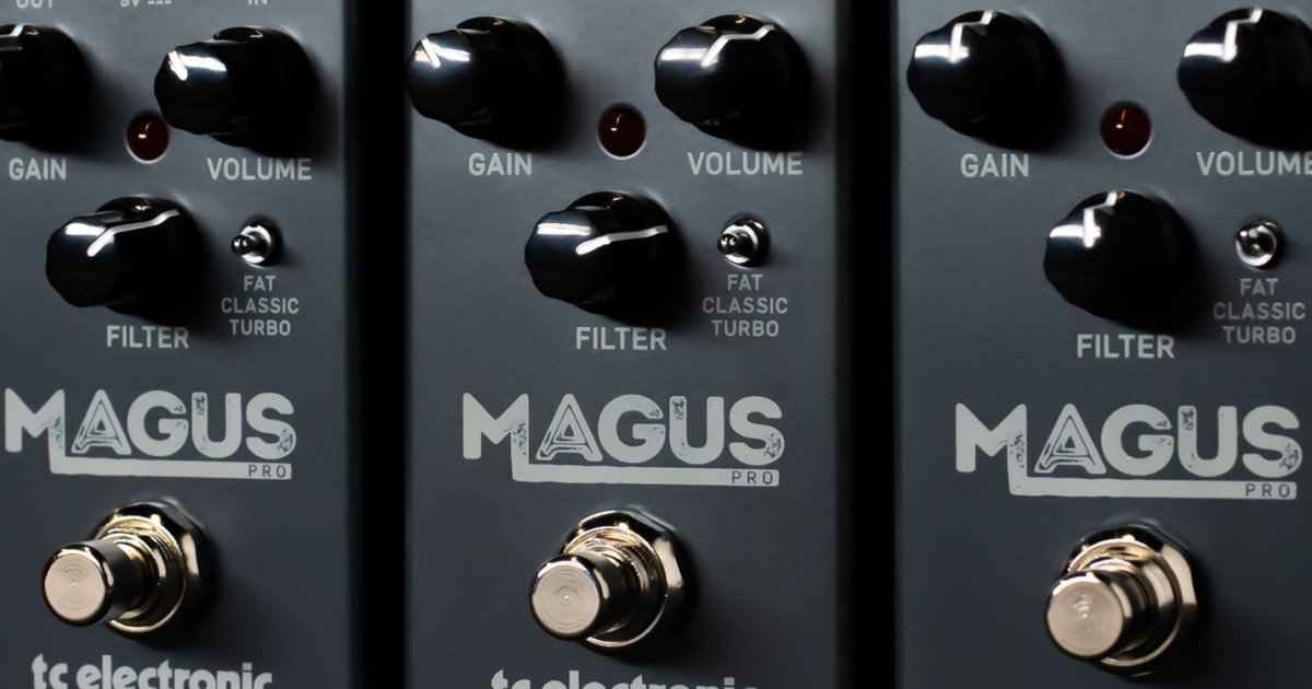 MAGUS PRO PEDAL DE DISTRORCION / OVERDRIVE TC ELECTRONIC