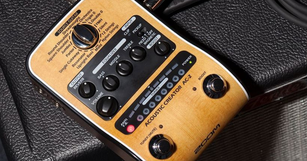 Multifunkční Zoom AC-2 Acoustic Creator | frontman.cz
