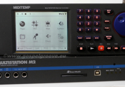 Miditemp Multistation - zariadenie špeciálne navrhnuté pre účely prehrávania podkladových partov v živej produkcii