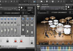 Kontakt 5 a knihovna Studio Drummer