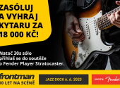 Pochlub se svým sólem a získej Fender Stratocaster.