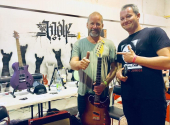 Na Festiwallu s Davidem Kollerem, zdroj: Facebook The Wolf Guitars