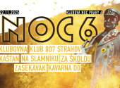 Letos se do akce NOC 6 zapojí sedm klubů a kulturních center, z nichž každé nabídne vlastní atmosféru i žánrové zaměření. | Vizuál: Klubovna Povaleč