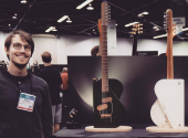 Robin Stummvoll a Verso Instruments na loňském ročníku NAMM Show | Foto: facebook Verso Instruments