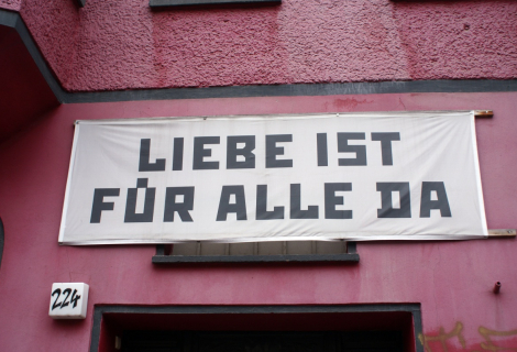 "Lieber is für alle da" od Marca Wathieu licencována pod CC BY 2.0.