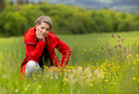 „Nejedu na kvantitu a prostě si tak nějak počkám, co ke mně přijde,“ říká Lucie Redlová. | Foto: Kateřina Mátlová