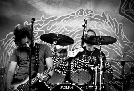Z emocionálního rytmu kreslí Mastodon podivuhodné hudební vize. | Foto: Cesar Soto 2011 