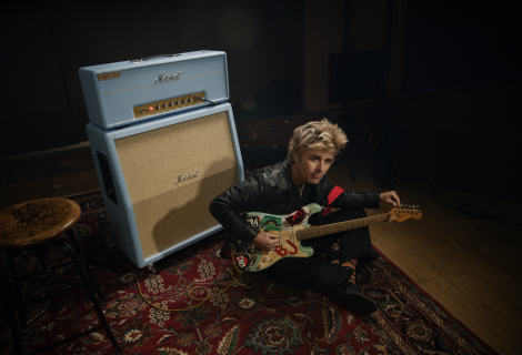 Marshall 1959BJA je nový signovaný stowattový head Billieho Joe Armstronga z Green Day, postavený na základu 1959HW a upravený směrem ke zvuku spojovanému s érou Dookie. | Foto: Marshall