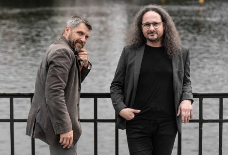 Tvůrčí duo Šťastný a Žáček vydalo na konci listopadu své debutové album. | Foto: archiv Radovana Šťastného