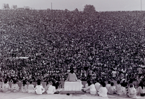 Opening Ceremony Woodstock 1969, foto: Mark Goff